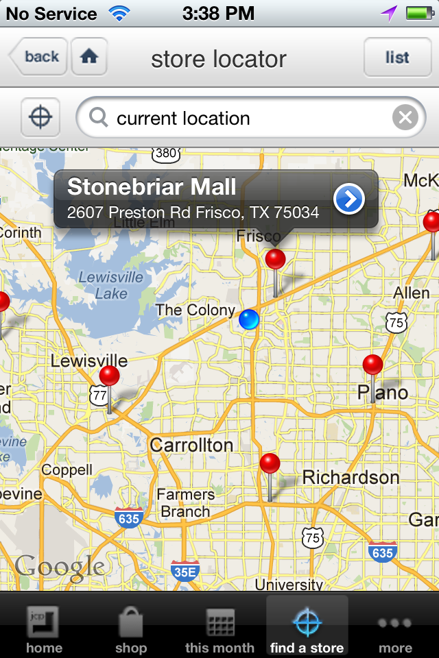 iPhone Screenshot 1